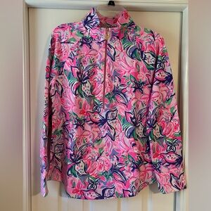 Lilly Pulitzer Skipper Popover - Size Medium EUC